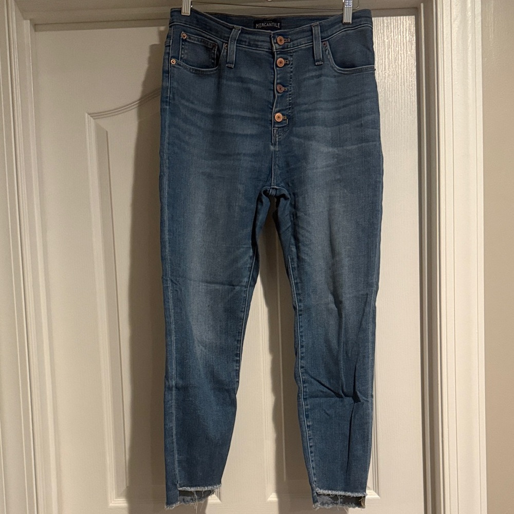 J. Crew Factory High-Rise Denim Jeans